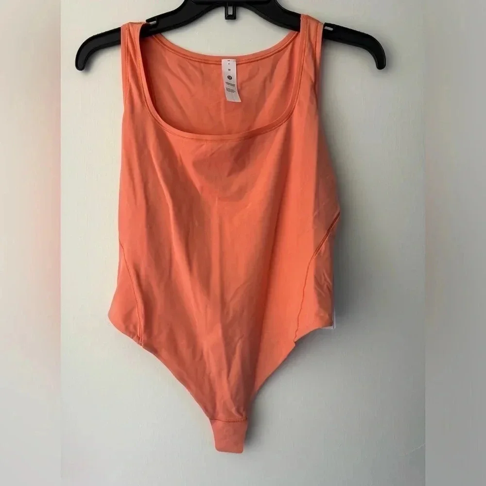 Lululemon Wundermost Ultra-Soft Nulu Square-Neck Sleeveless Bodysuit